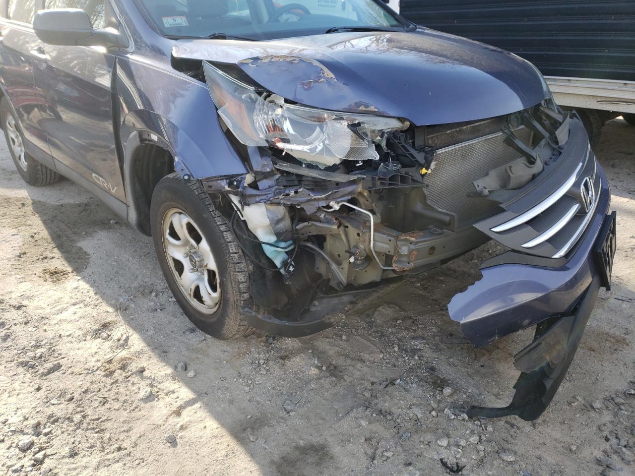 Photo 9 from auction – 2012 HONDA CR-V LX with VIN 5J6RM4H38CL074183