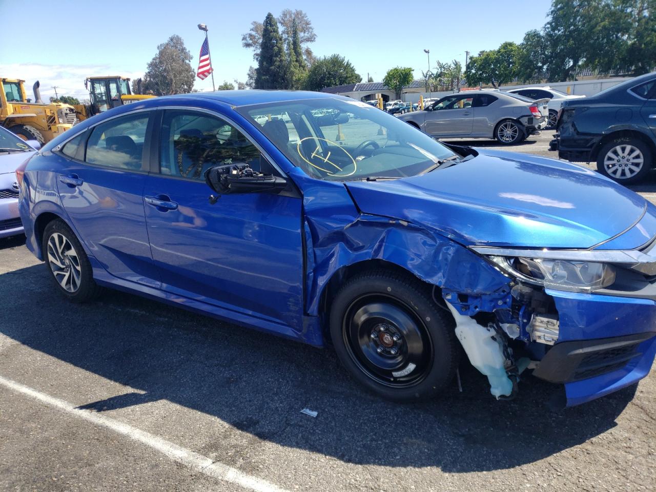 Photo 9 from auction – 2017 HONDA CIVIC EX with VIN 2HGFC2F77HH535837