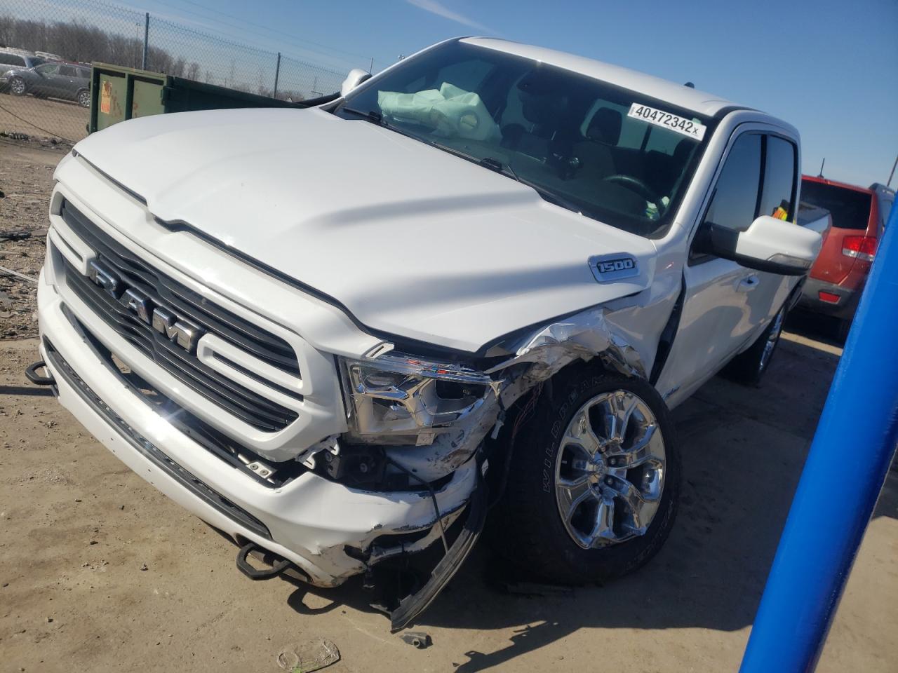 Photo 2 from auction – 2019 RAM 1500 BIG H with VIN 1C6RRFFG7KN696907