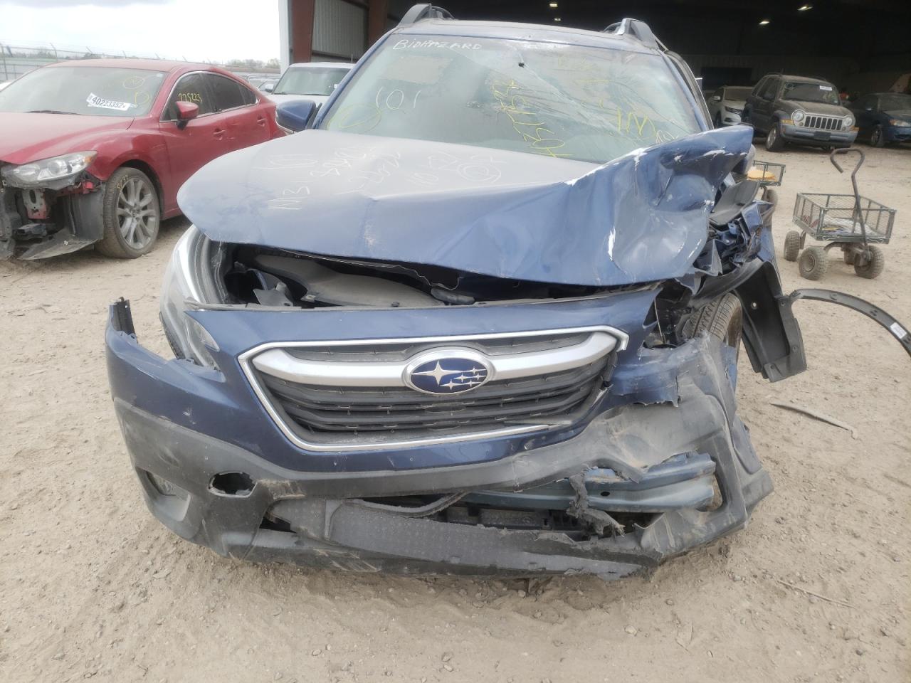 Photo 9 from auction – 2021 SUBARU OUTBACK LI with VIN 4S4BTANC3M3188487