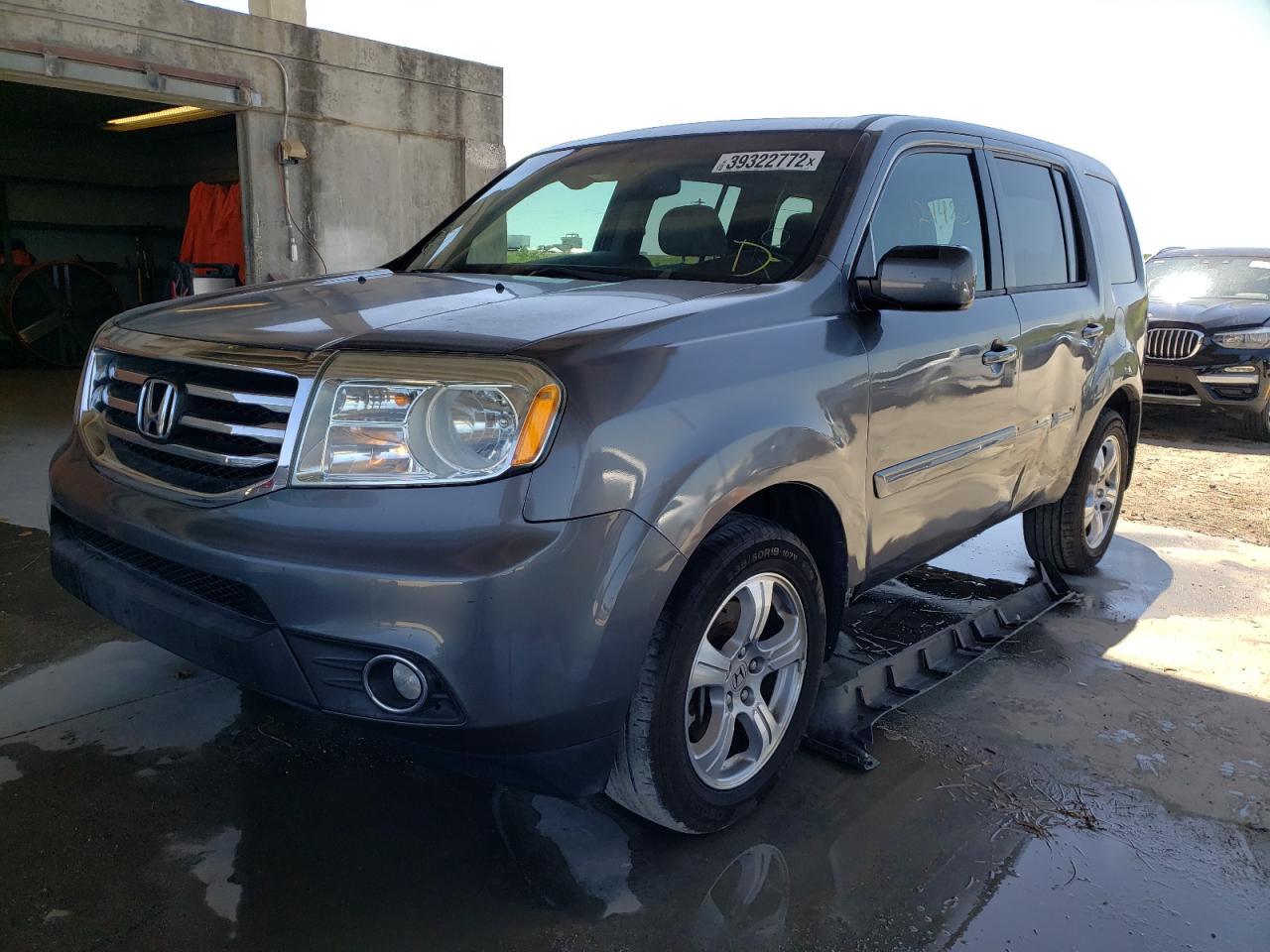 Photo 2 from auction – 2013 HONDA PILOT EXL with VIN 5FNYF3H59DB011654