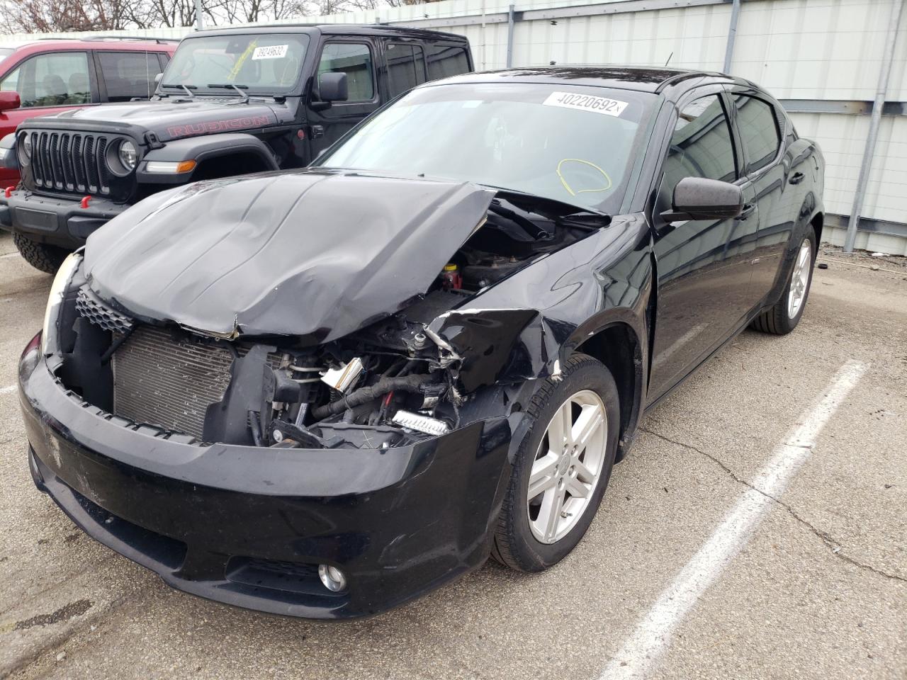 Photo 2 from auction – 2013 DODGE AVENGER SX with VIN 1C3CDZCB6DN610582