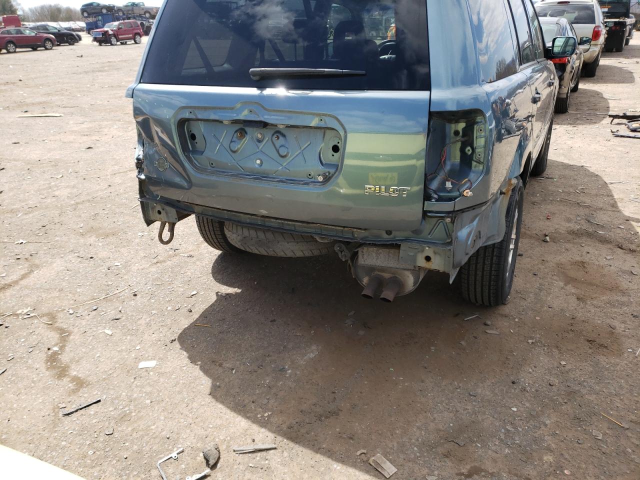 Photo 9 from auction – 2005 HONDA PILOT EXL with VIN 2HKYF18615H541486
