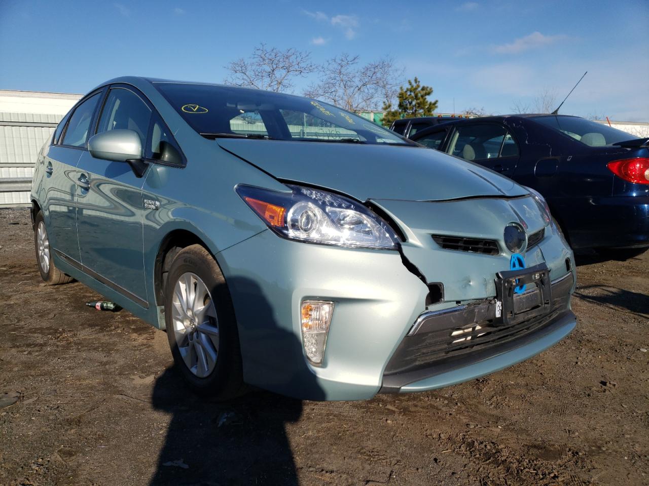 TOYOTA PRIUS PLUG 2013 with VIN JTDKN3DP5D3040629 - Photo from auction