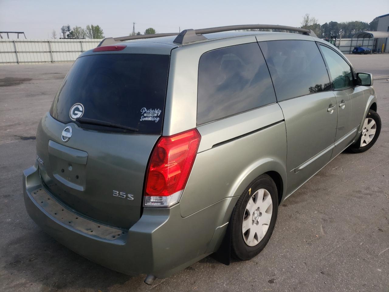 Photo 4 from auction – 2004 NISSAN QUEST S with VIN 5N1BV28U14N362176