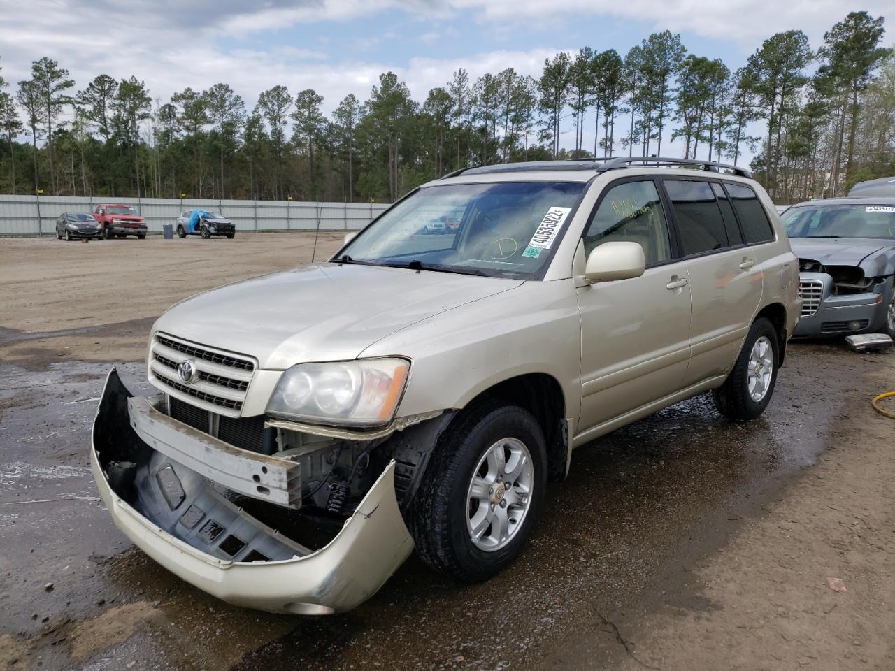 Photo 2 from auction – 2001 TOYOTA HIGHLANDER with VIN JTEGF21A610001215