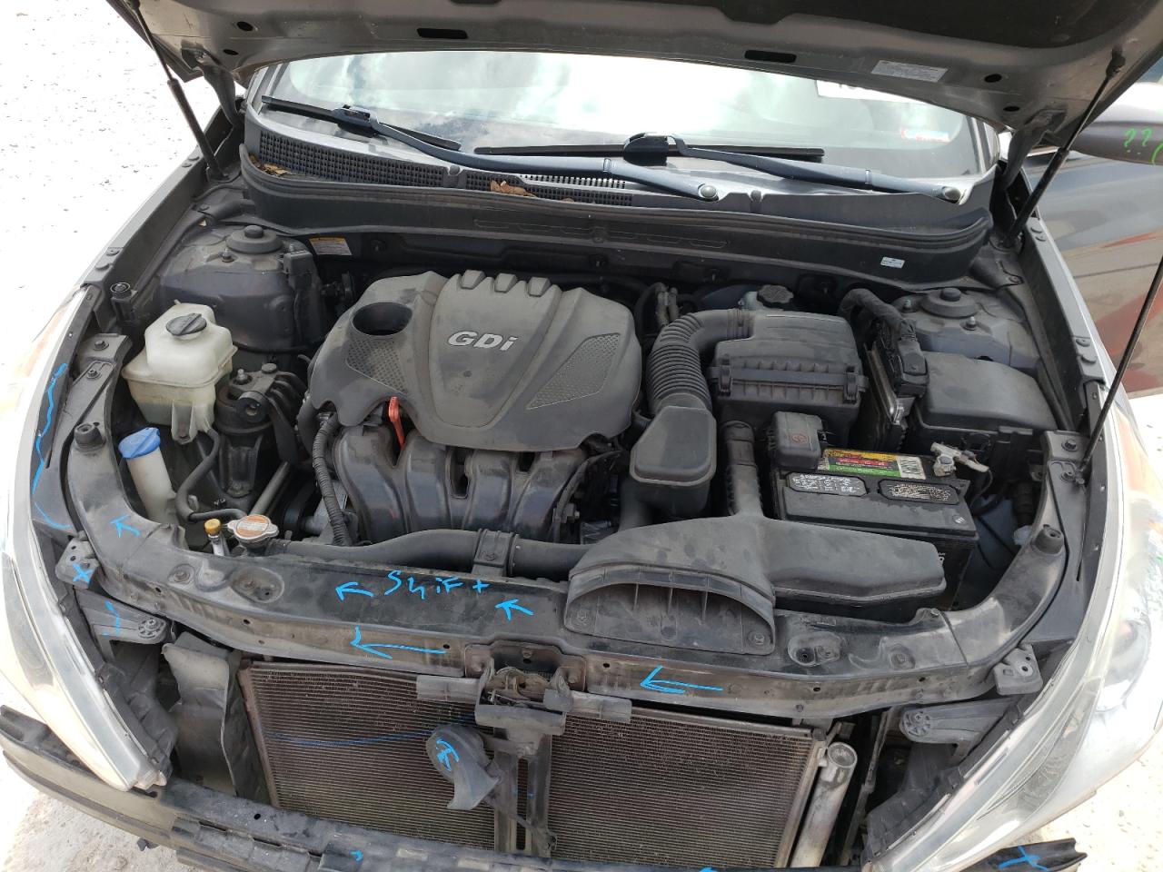 Photo 7 from auction – 2011 HYUNDAI SONATA GLS with VIN 5NPEB4AC8BH166644