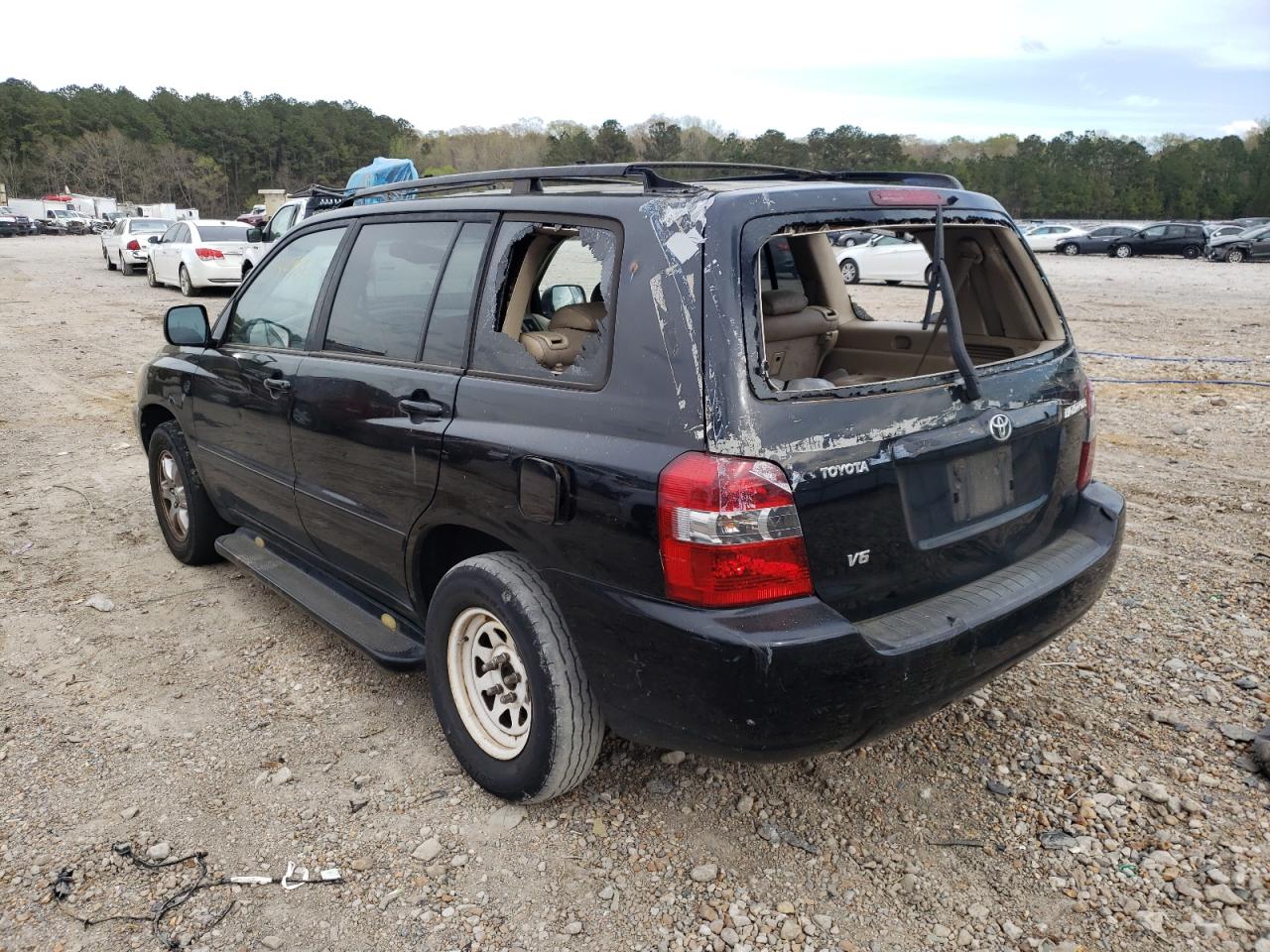 Photo 3 from auction – 2005 TOYOTA HIGHLANDER with VIN JTEDP21A950062225