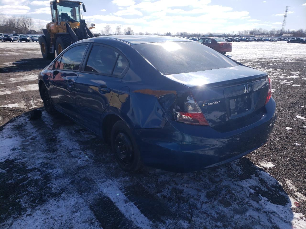 Photo 3 from auction – 2012 HONDA CIVIC LX with VIN 2HGFB2F57CH013073