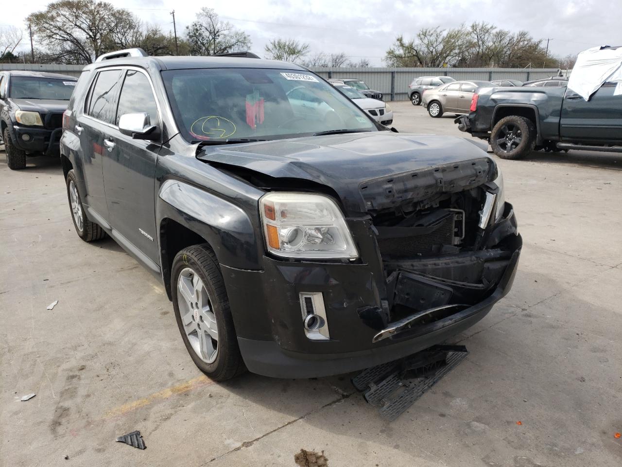 GMC TERRAIN SL 2012 with VIN 2GKALWEK7C6217618 - Photo from auction