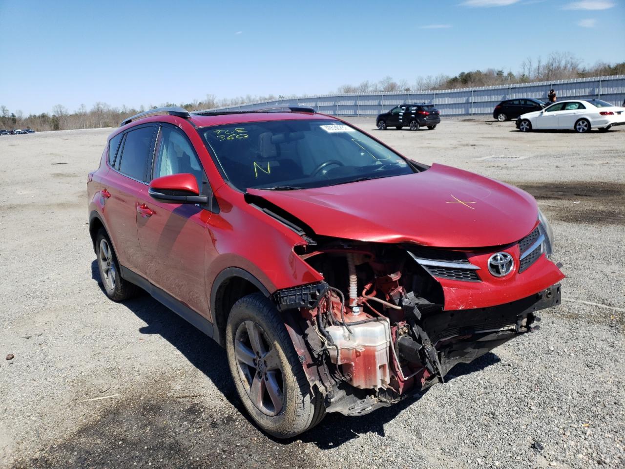 Photo 1 from auction – 2013 TOYOTA RAV4 XLE with VIN 2T3RFREV9DW093343