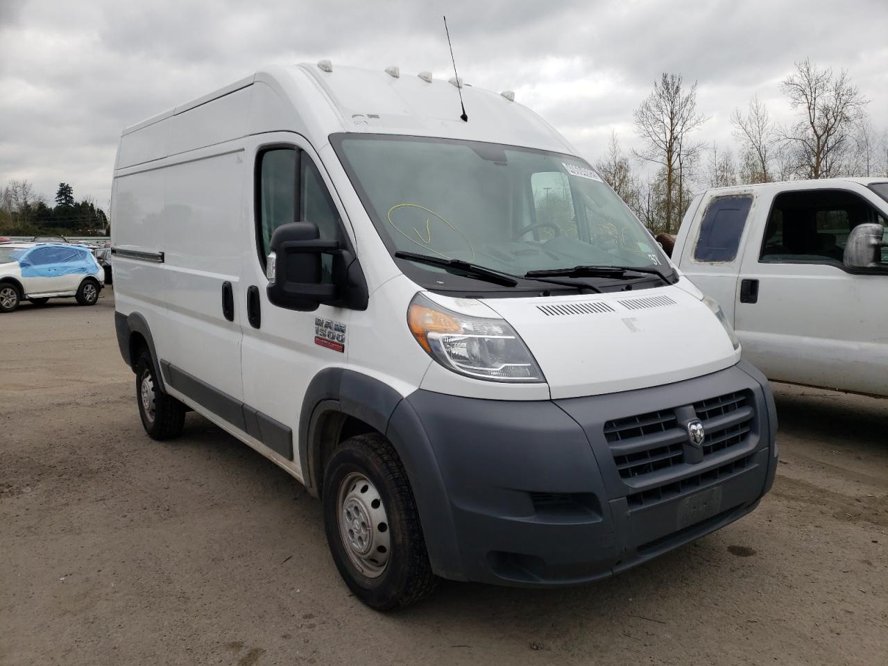 RAM PROMASTER 2018 with VIN 3C6TRVBG1JE113935 - Photo from auction