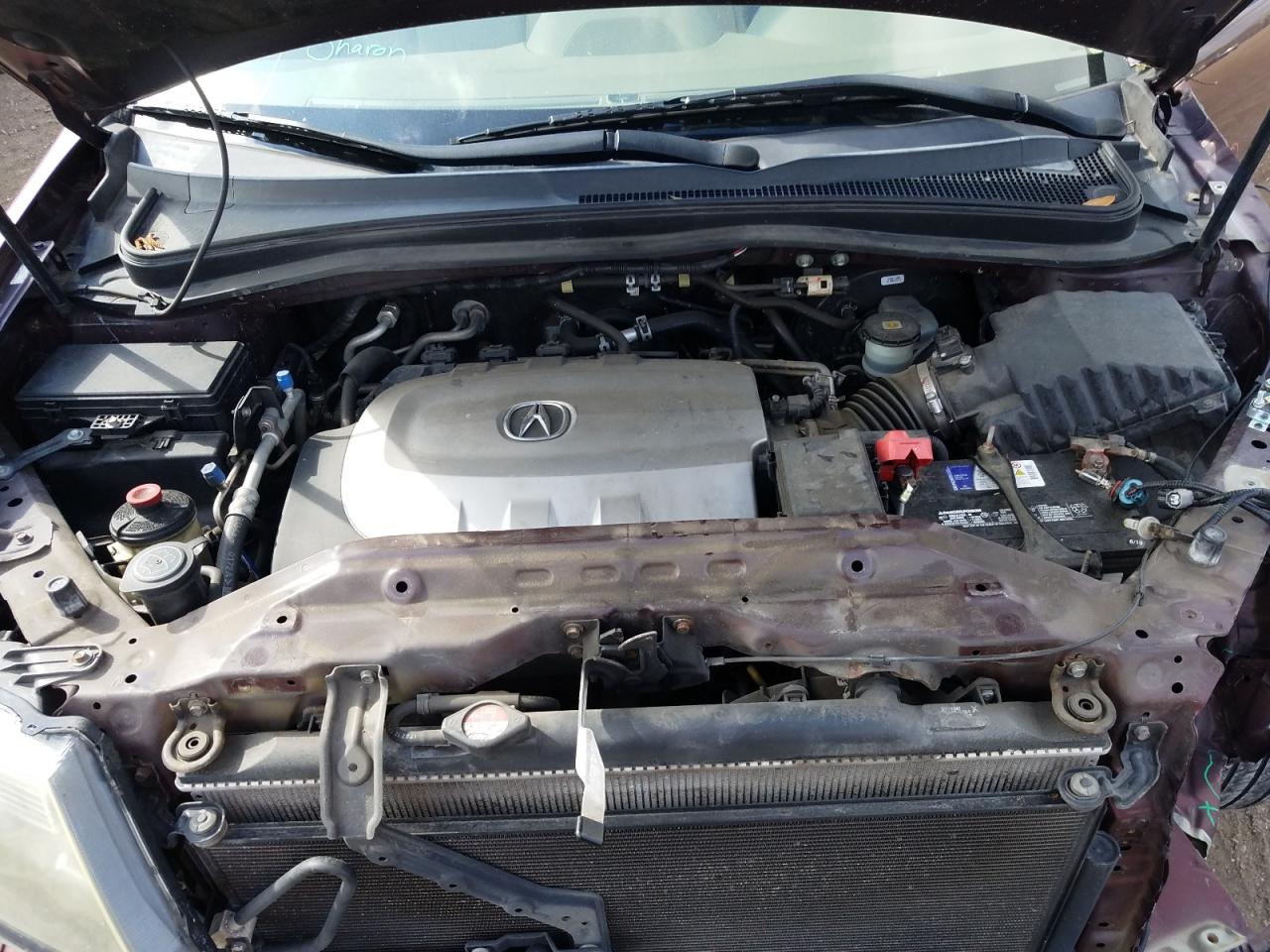 Photo 7 from auction – 2012 ACURA MDX TECHNO with VIN 2HNYD2H33CH525615