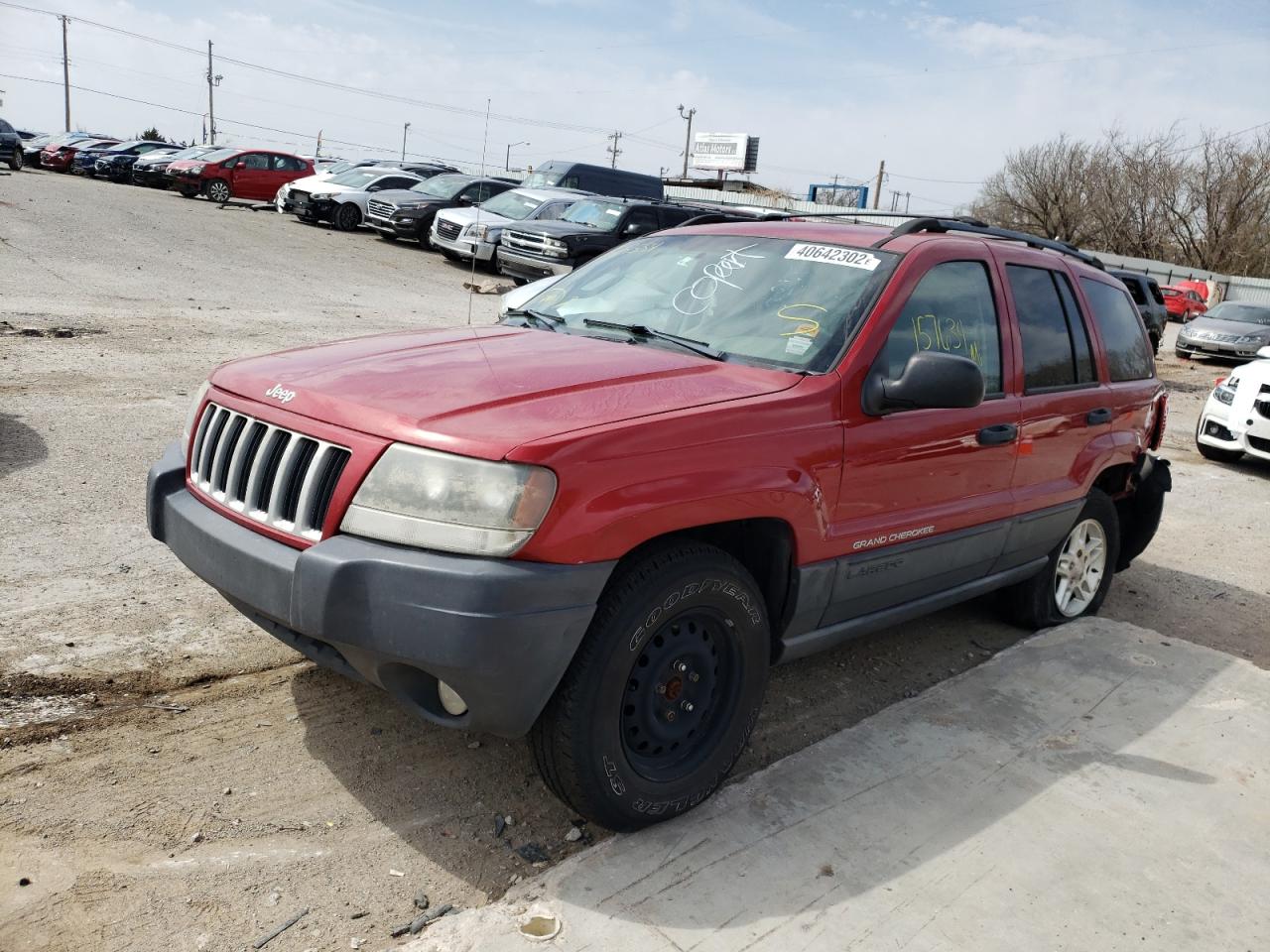 Photo 2 from auction – 2004 JEEP GRAND CHER with VIN 1J4GX48S94C324554
