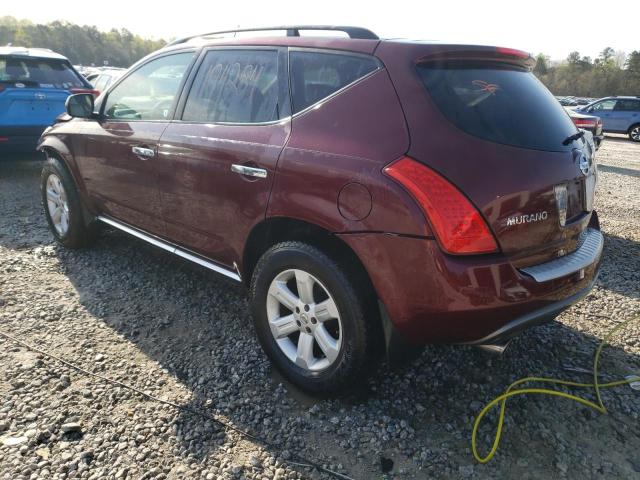 Photo 3 from auction – 2006 NISSAN MURANO SL with VIN JN8AZ08W16W546030