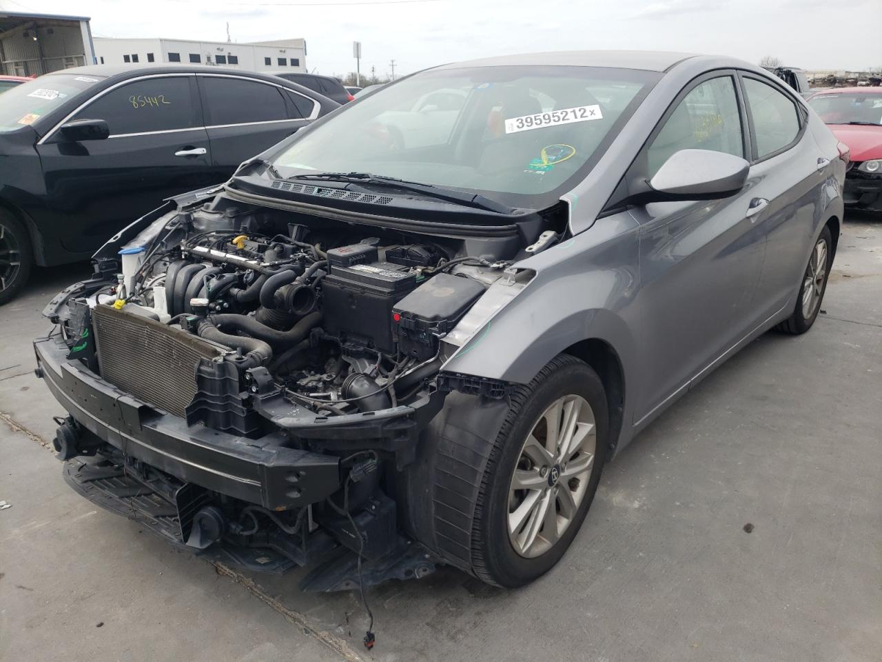Photo 2 from auction – 2014 HYUNDAI ELANTRA SE with VIN KMHDH4AEXEU083847