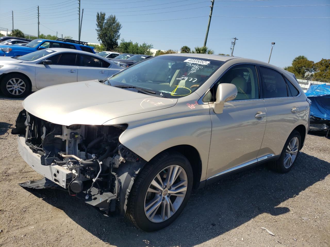 Photo 2 from auction – 2015 LEXUS RX 450H with VIN 2T2ZB1BA3FC002977