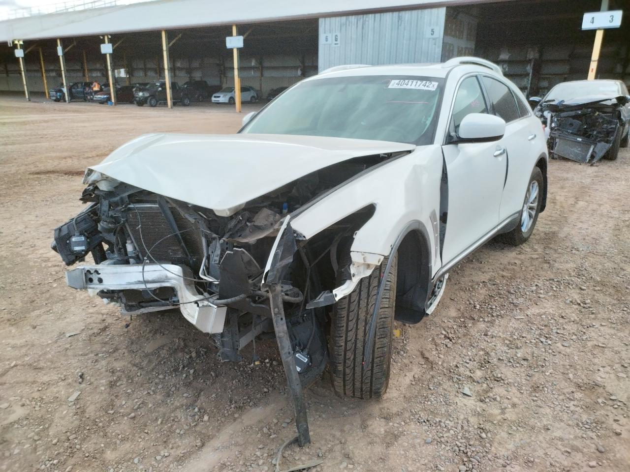 Photo 2 from auction – 2009 INFINITI FX35 with VIN JNRAS18WX9M156565
