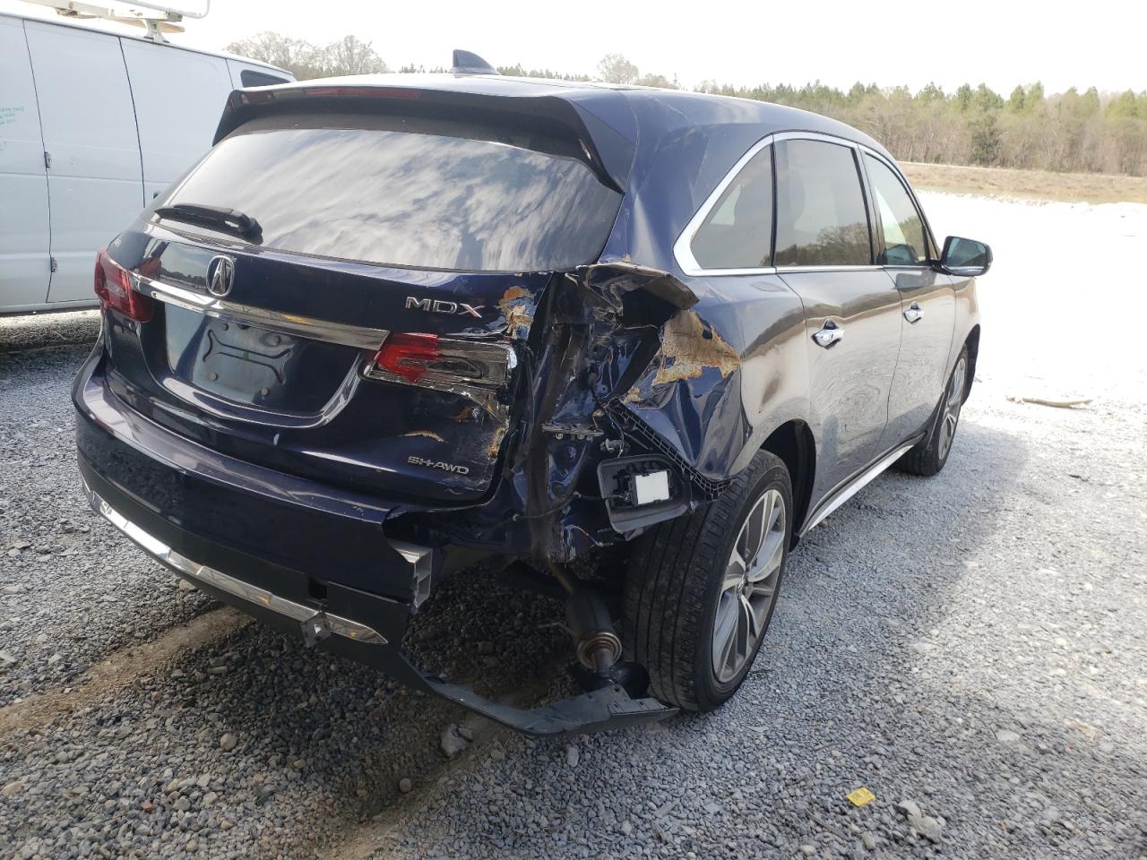 Фото 4 с аукциона – 2017 ACURA MDX TECHNO с VIN 5FRYD4H5XHB030892