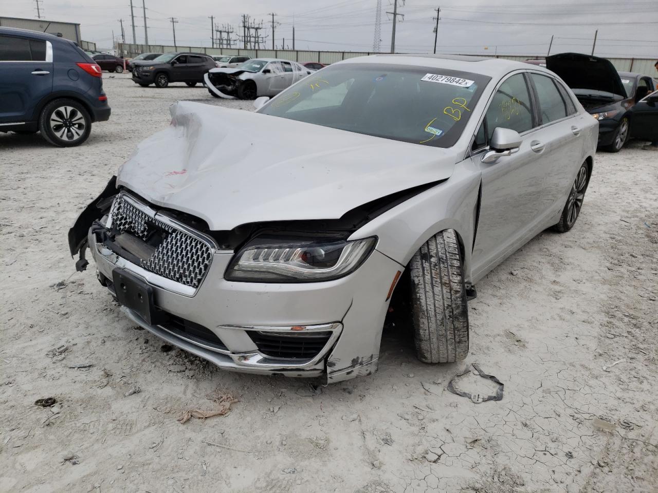 Photo 2 from auction – 2017 LINCOLN MKZ SELECT with VIN 3LN6L5CC1HR615619