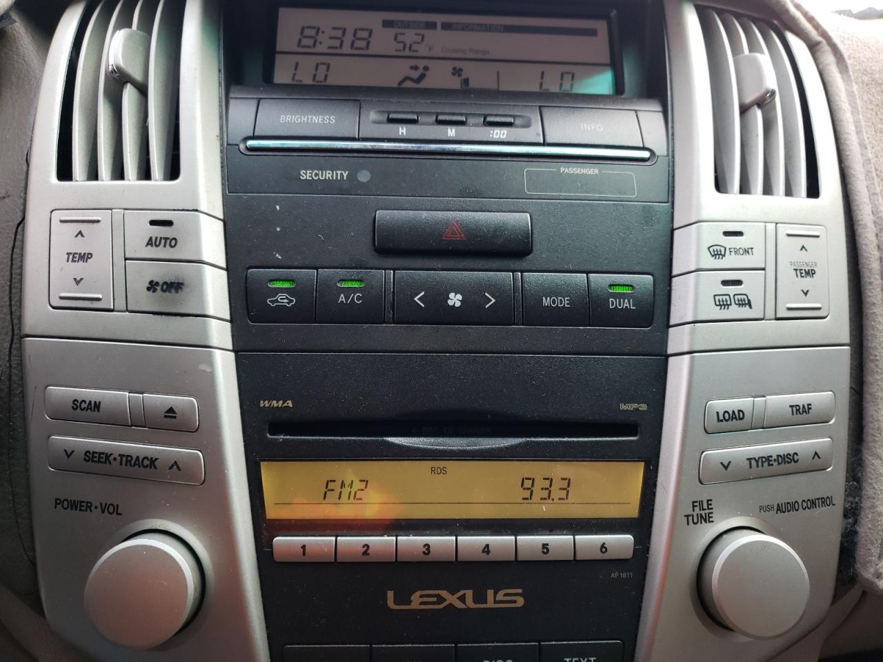 Zdjęcie 9 z aukcji – 2007 LEXUS RX 350 z VIN 2T2GK31U77C020639