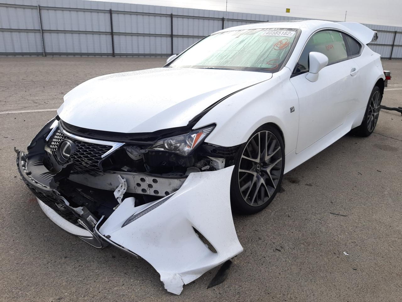 Photo 2 from auction – 2015 LEXUS RC 350 with VIN JTHHE5BC4F5003583