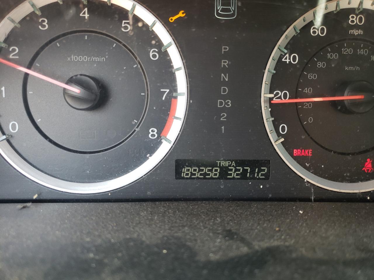 Photo 8 from auction – 2012 HONDA ACCORD EX with VIN 1HGCP2F71CA230686