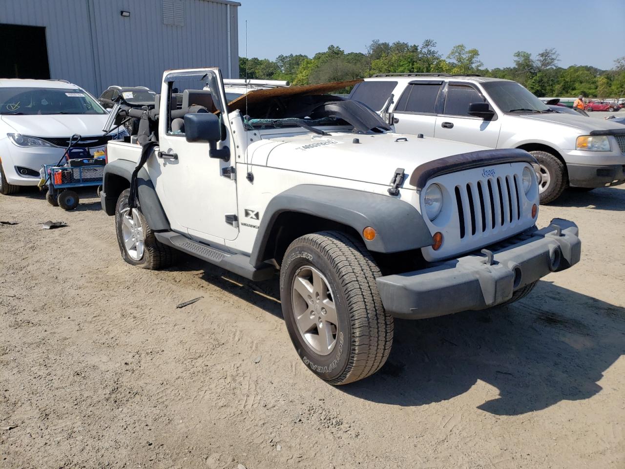 Photo 1 from auction – 2008 JEEP WRANGLER X with VIN 1J4FA24198L544376