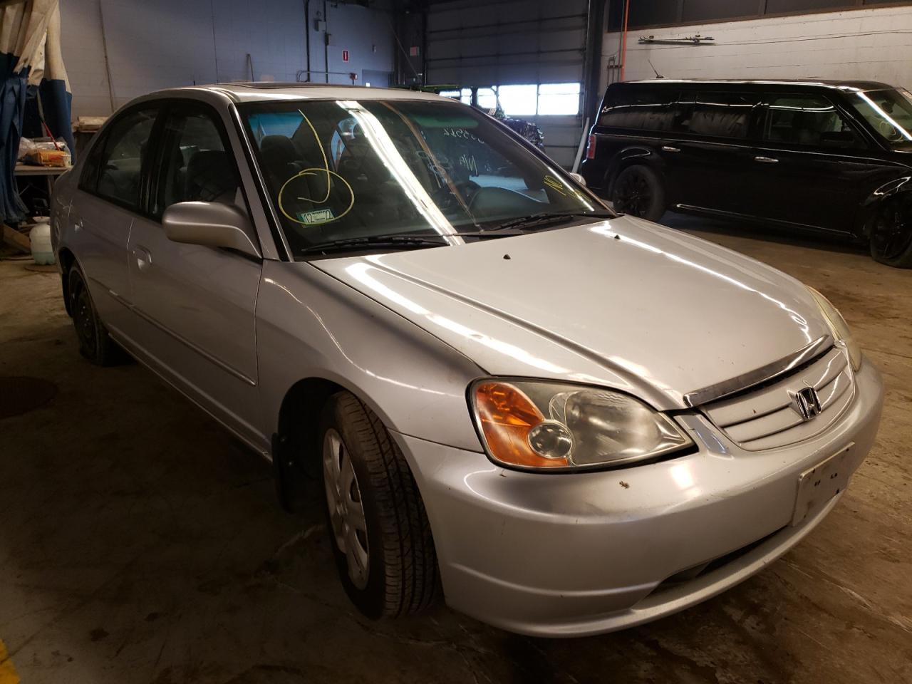 HONDA CIVIC EX 2003 with VIN 1HGES26743L000894 - Photo from auction