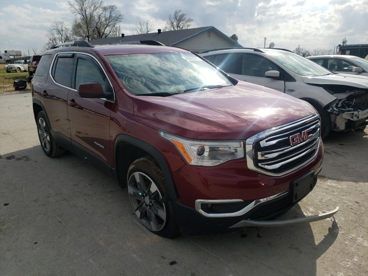 GMC ACADIA SLT 2018 with VIN 1GKKNNLS9JZ160366 - Photo from auction