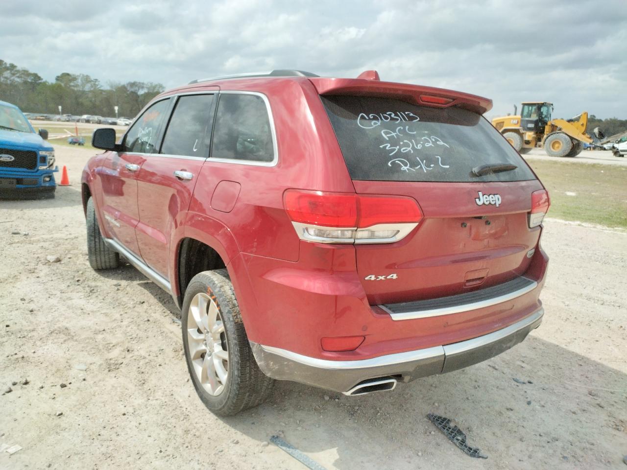 Photo 3 from auction – 2015 JEEP GRAND CHER with VIN 1C4RJFJG3FC884803
