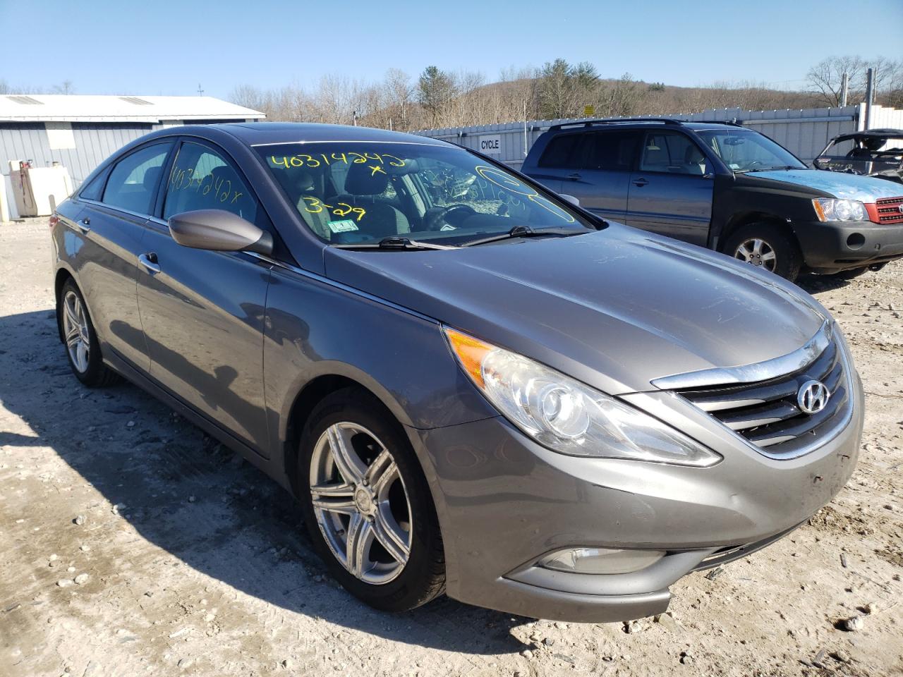 HYUNDAI SONATA SE 2012 with VIN 5NPEC4AB2CH414280 - Photo from auction