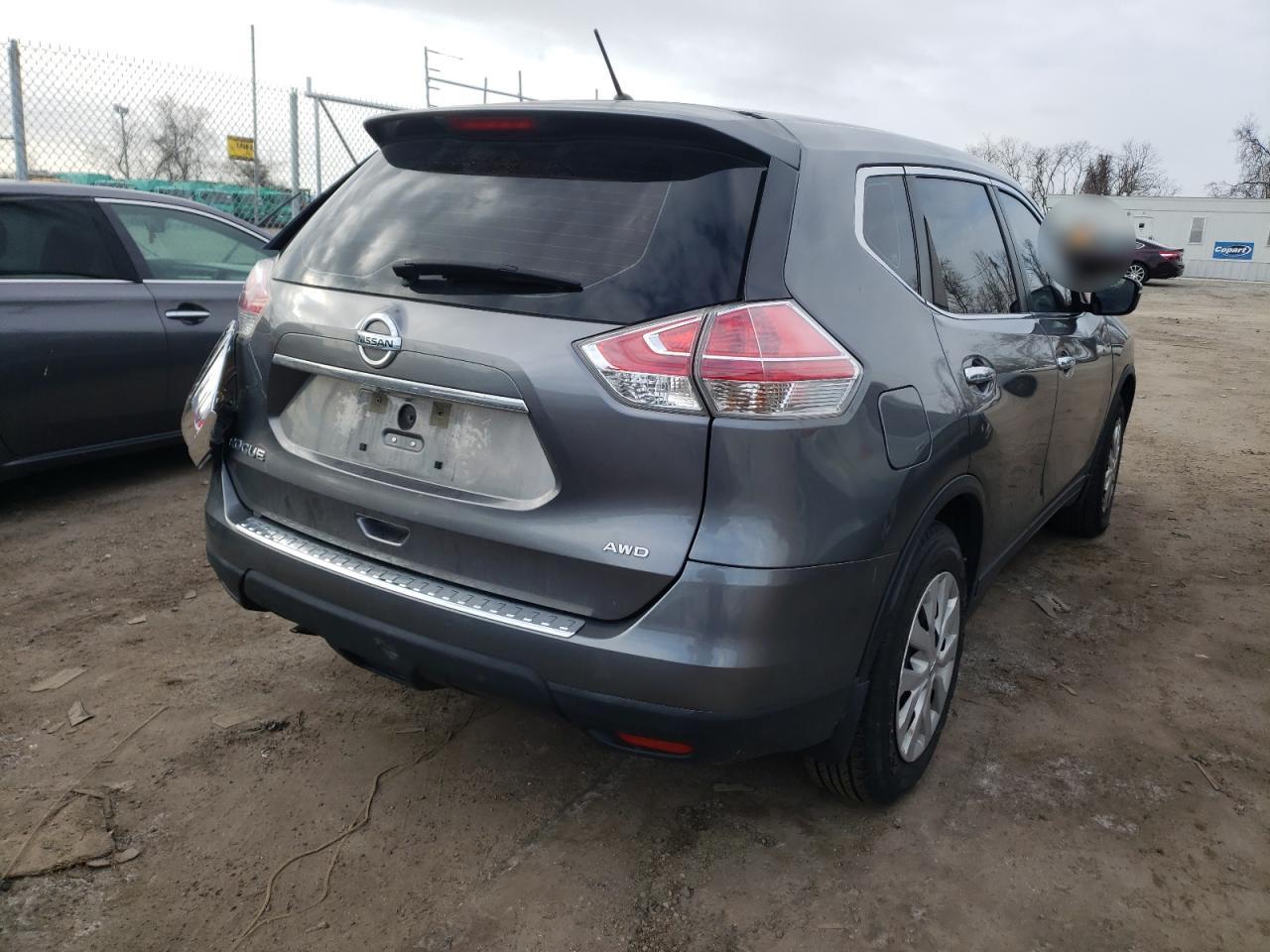 Photo 4 from auction – 2015 NISSAN ROGUE S with VIN KNMAT2MV4FP503818