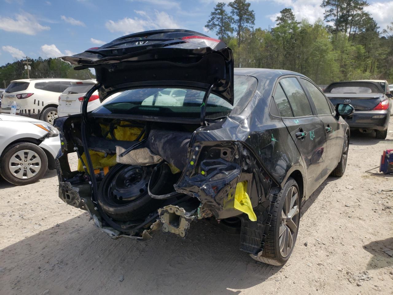 Photo 4 from auction – 2021 TOYOTA COROLLA SE with VIN 5YFS4MCEXMP089602