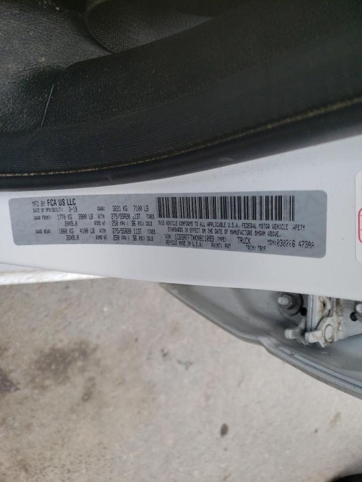 صورة رقم 10 من المزاد - 2019 RAM 1500 BIG H مع VIN 1C6SRFFTXKN811093