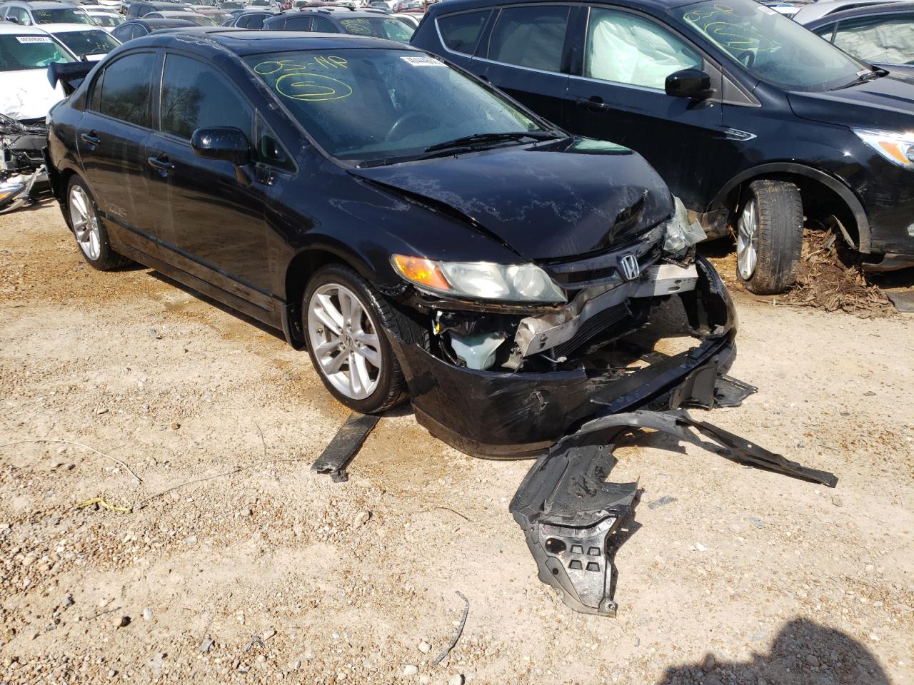 HONDA CIVIC SI 2008 with VIN 2HGFA55578H705296 - Photo from auction