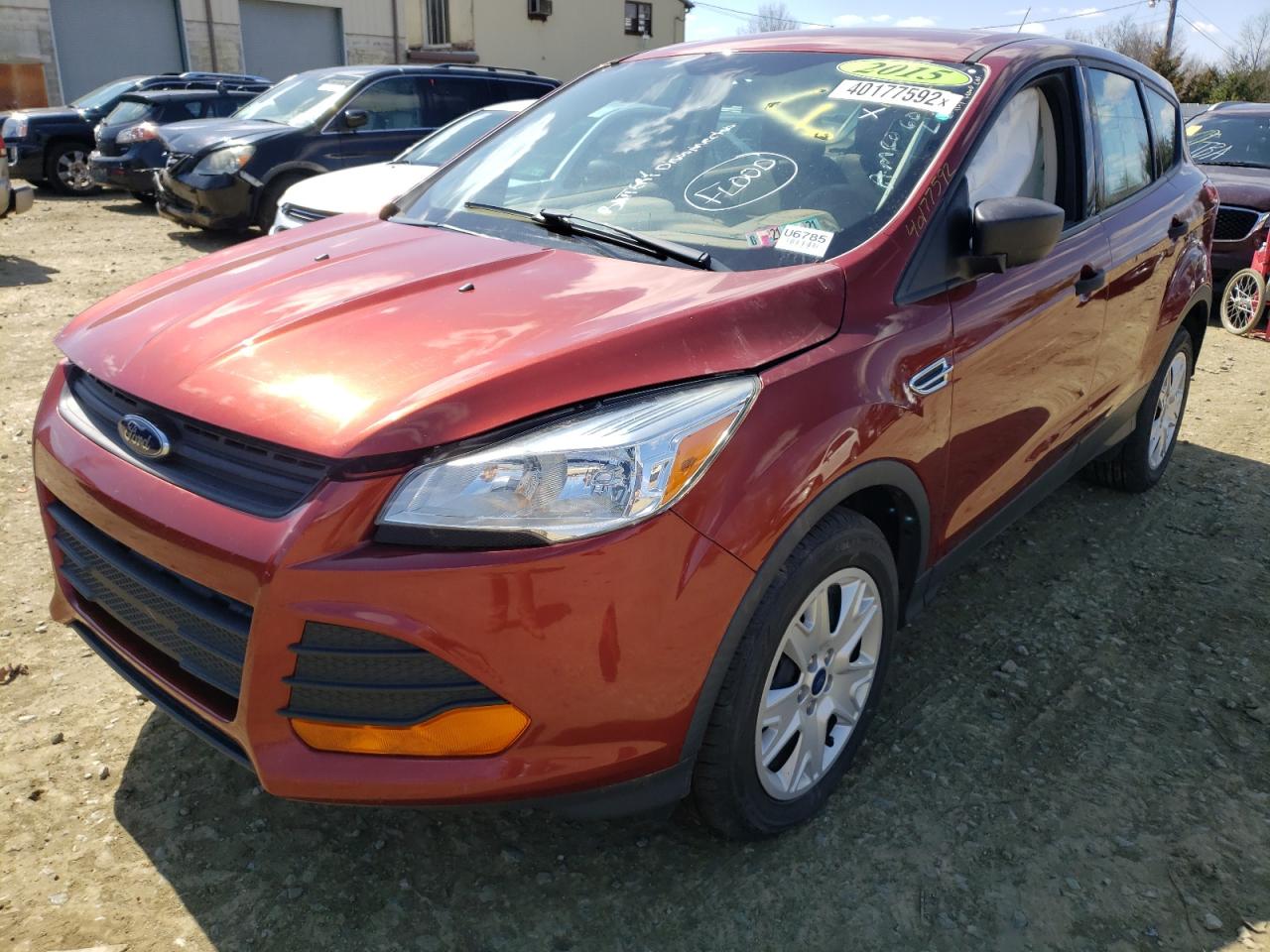 Photo 2 from auction – 2015 FORD ESCAPE S with VIN 1FMCU0F72FUA35982