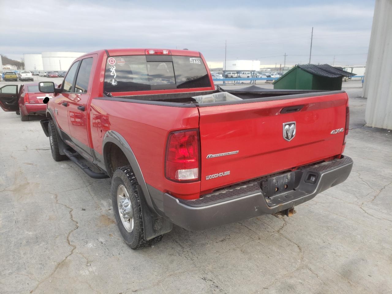 Photo 3 from auction – 2012 DODGE RAM 2500 S with VIN 3C6TD5DT7CG249213