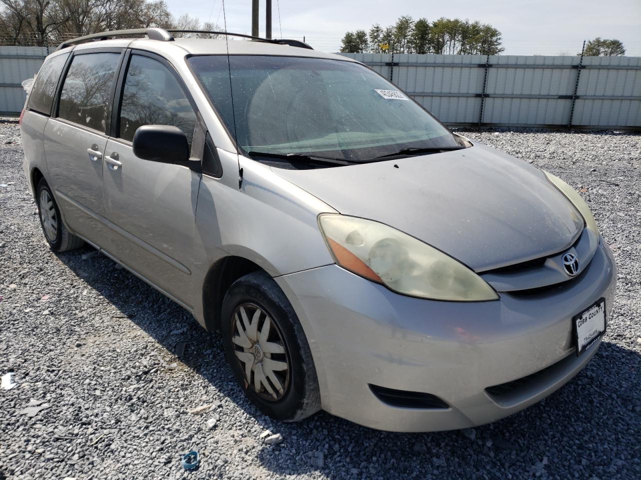 Photo 1 from auction – 2006 TOYOTA SIENNA CE with VIN 5TDZA23C26S525749