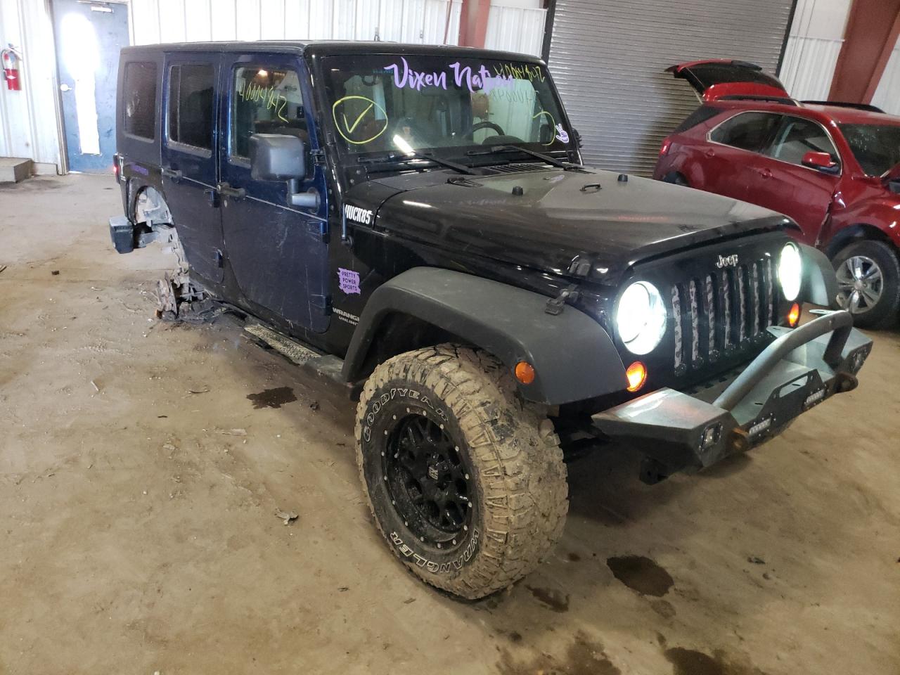 JEEP WRANGLER U 2010 with VIN 1J4BA3H18AL161159 - Photo from auction