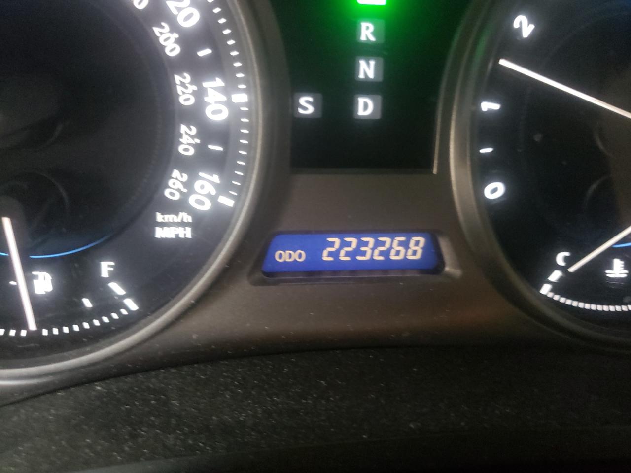 Photo 8 from auction – 2009 LEXUS IS 250 with VIN JTHBK262592086820