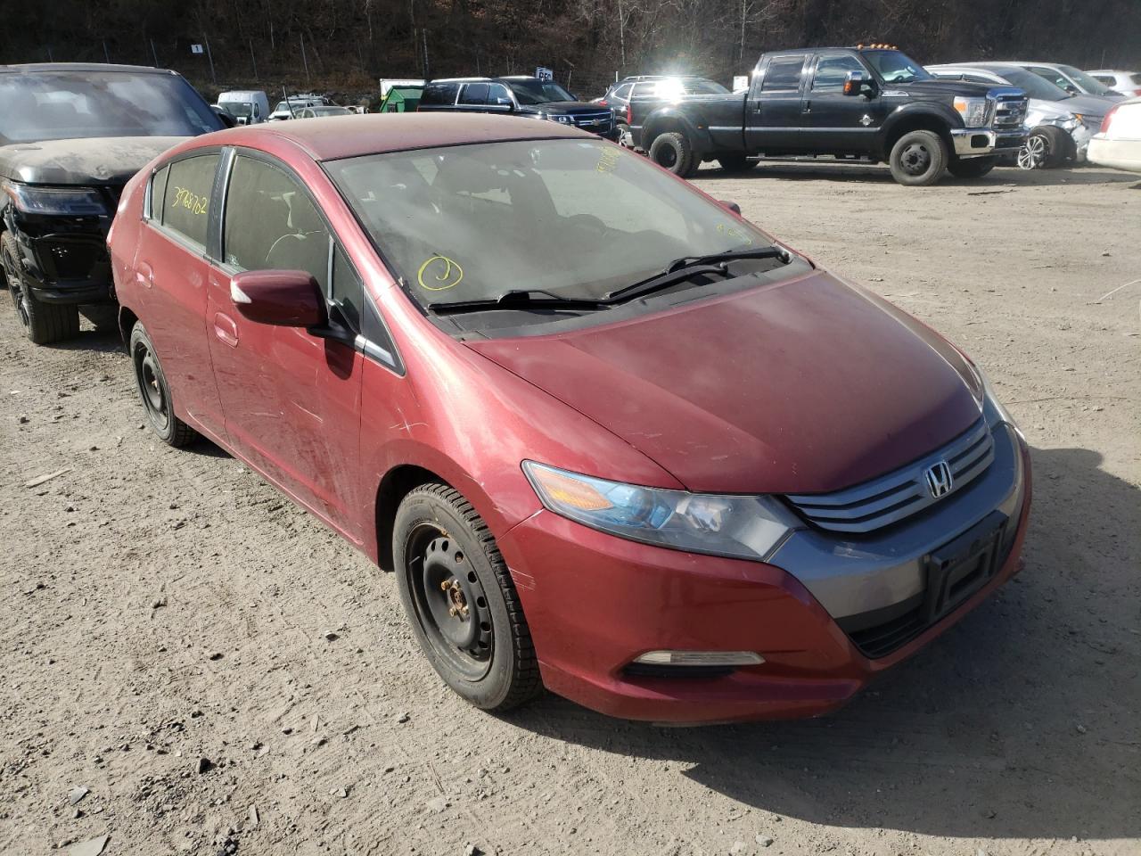 HONDA INSIGHT EX 2010 with VIN JHMZE2H71AS040498 - Photo from auction