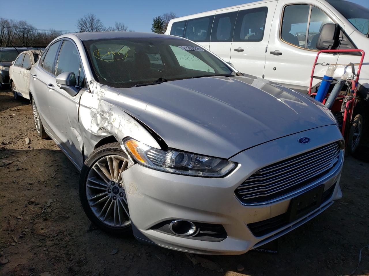 FORD FUSION SE 2016 with VIN 1FA6P0HD6G5121034 - Photo from auction