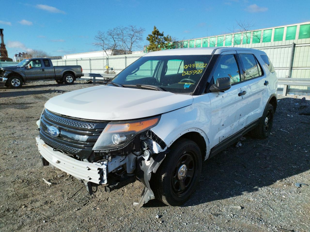 Photo 2 from auction – 2015 FORD EXPLORER P with VIN 1FM5K8AR3FGB25999