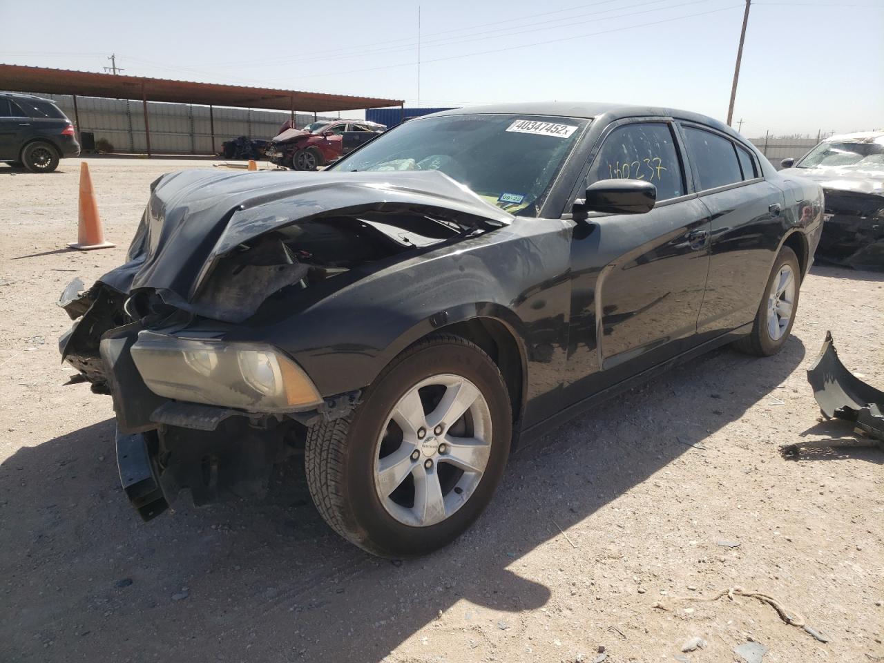 Photo 2 from auction – 2012 DODGE CHARGER SE with VIN 2C3CDXBG6CH111211