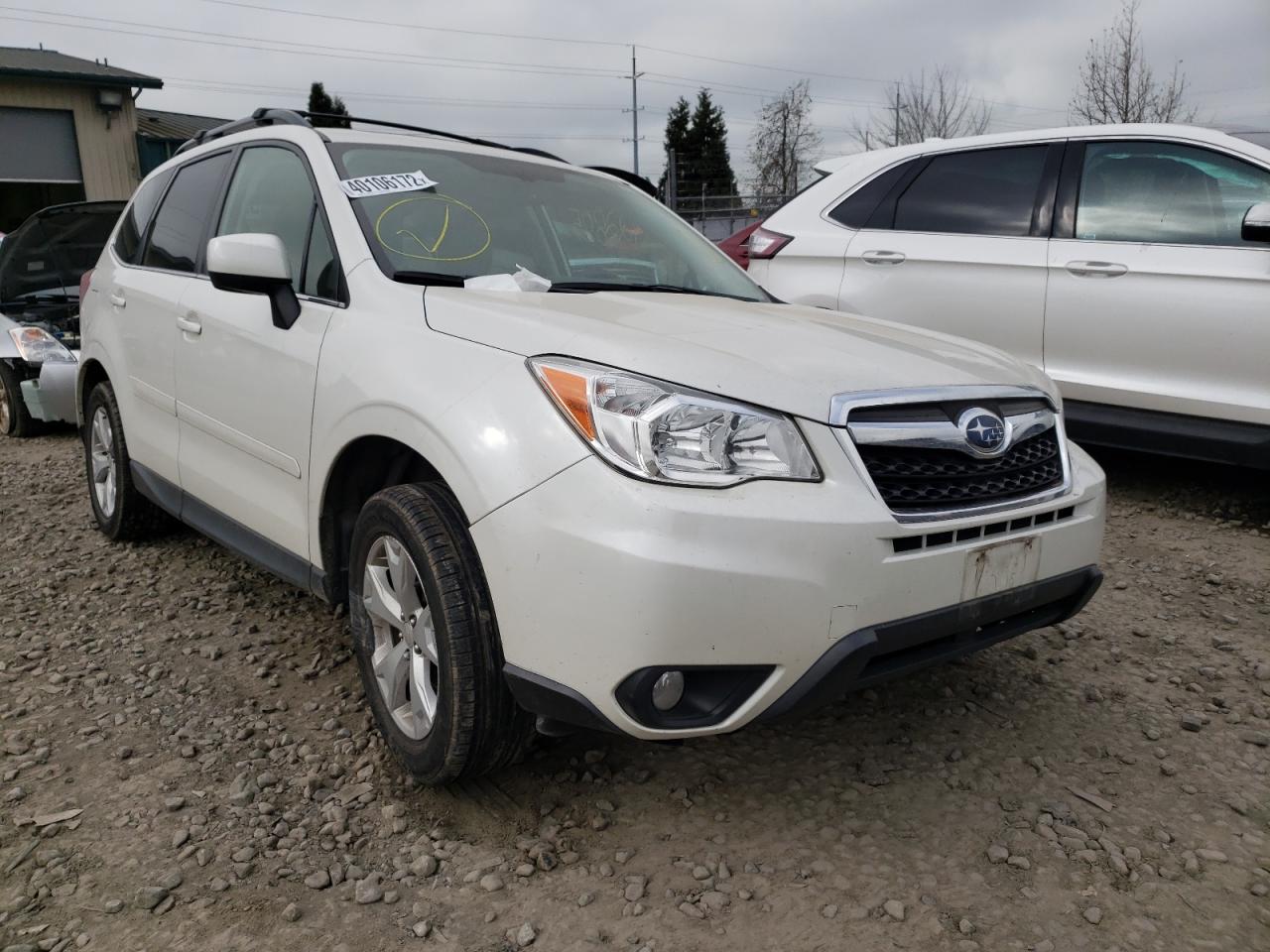 SUBARU FORESTER 2 2015 with VIN JF2SJAHC7FH421381 - Photo from auction