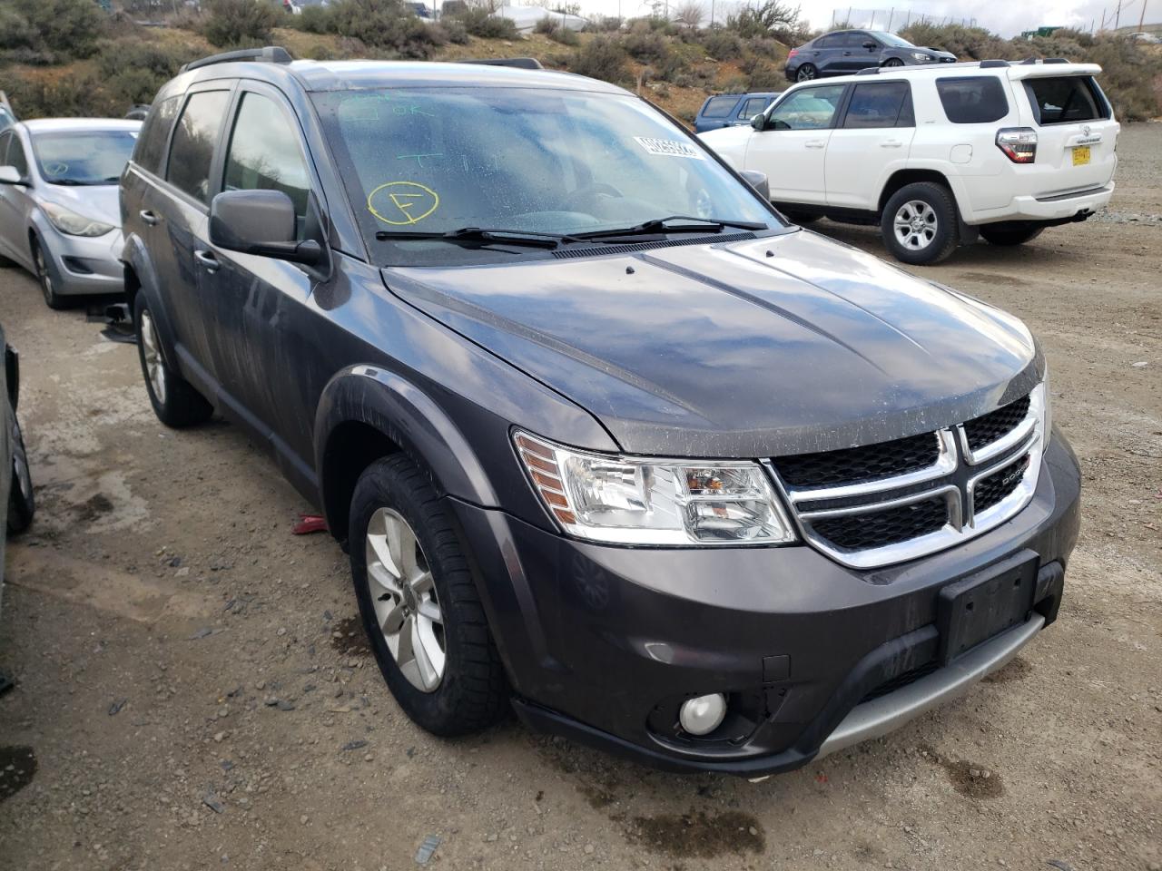 DODGE JOURNEY SX 2015 with VIN 3C4PDDBG6FT730558 - Photo from auction