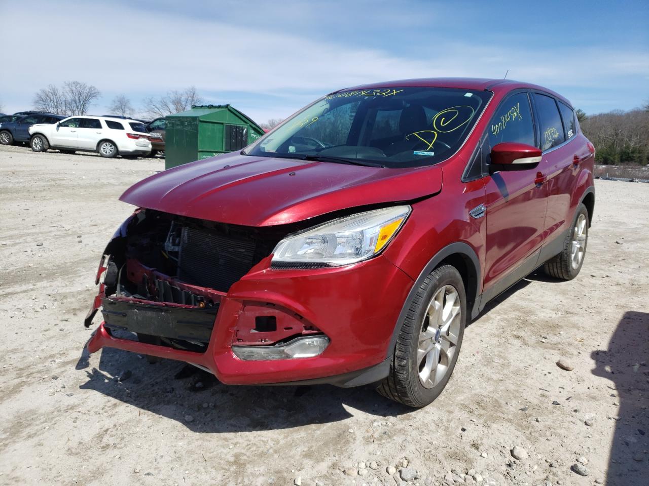 Photo 2 from auction – 2013 FORD ESCAPE SEL with VIN 1FMCU9HX5DUB35296