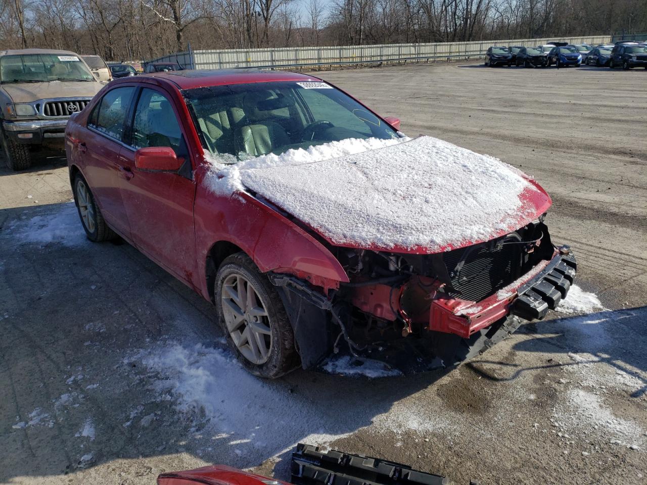 FORD FUSION SEL 2012 with VIN 3FAHP0JG8CR351940 - Photo from auction