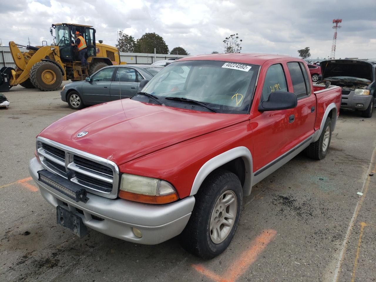 Photo 2 from auction – 2003 DODGE DAKOTA QUA with VIN 1D7HL48N83S144430